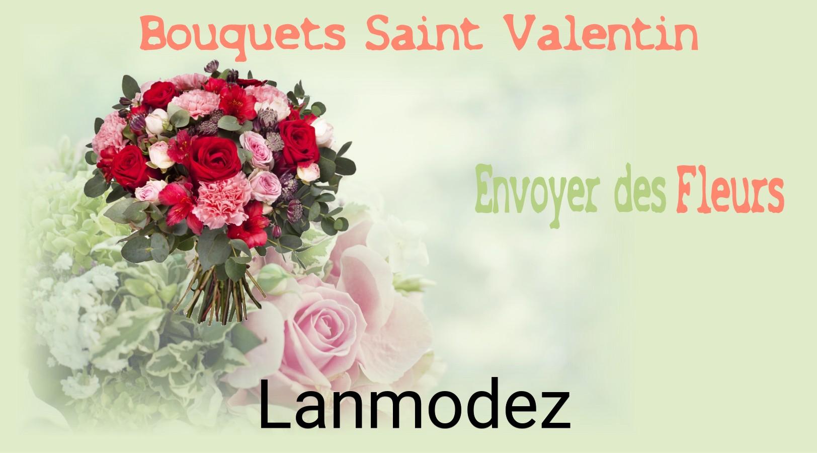 Roses de Saint-Valentin livrées à Lanmodez